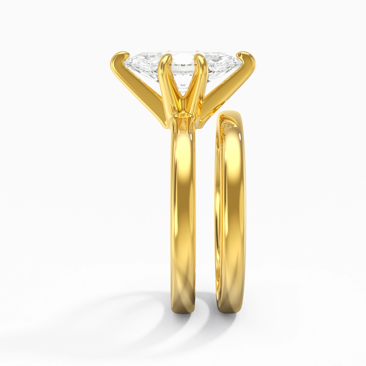 Plated Simple Bridal Set