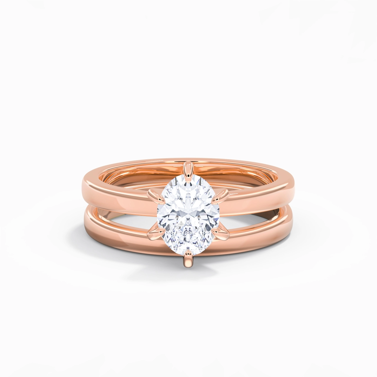 Plated Simple Bridal Set