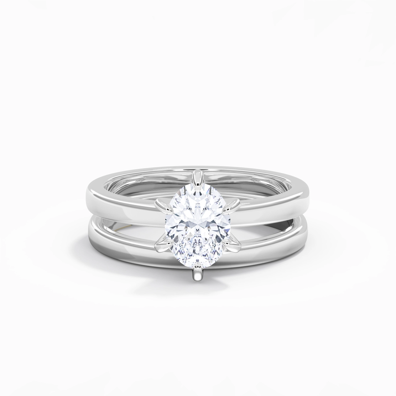Plated Simple Bridal Set