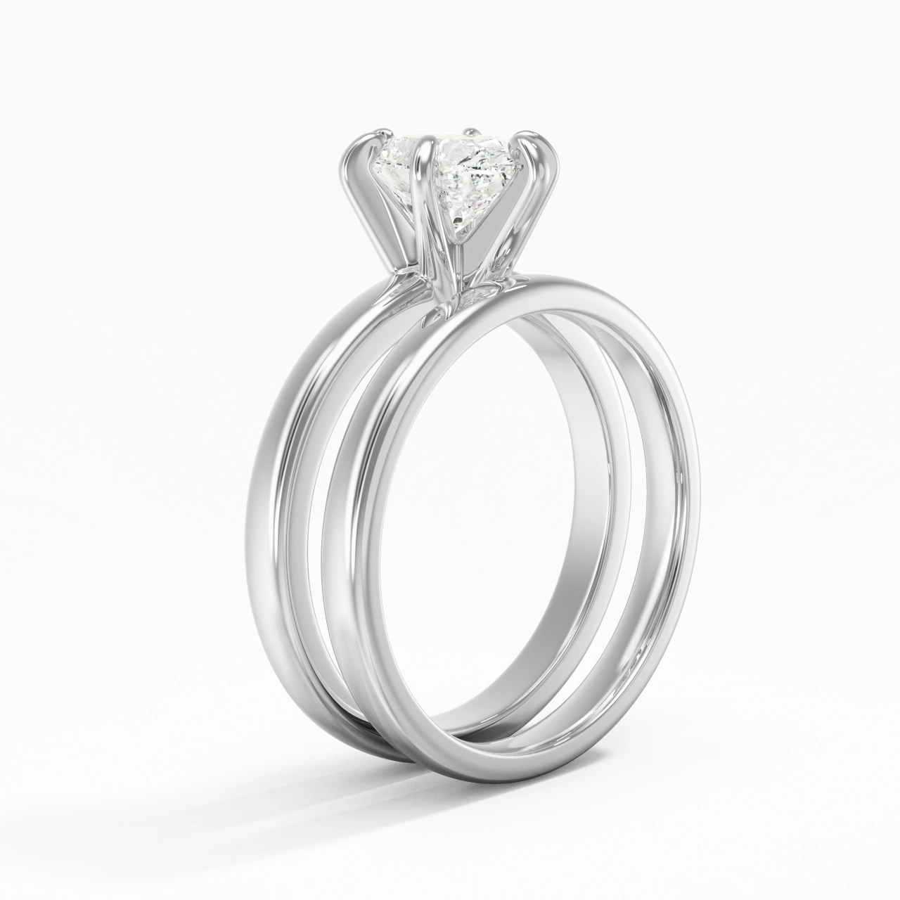 Plated Simple Bridal Set