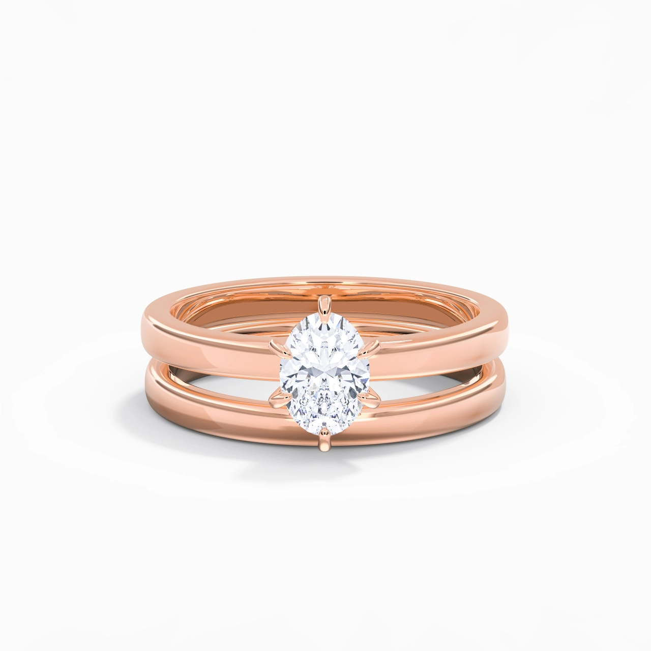 Plated Simple Bridal Set