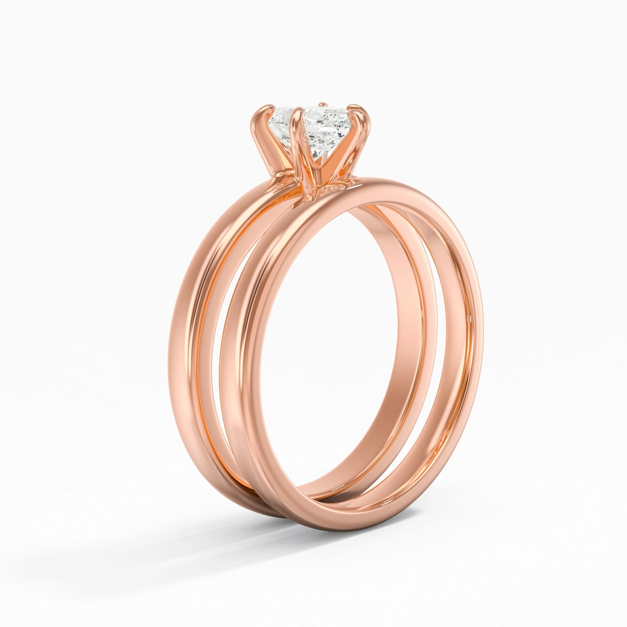 Plated Simple Bridal Set
