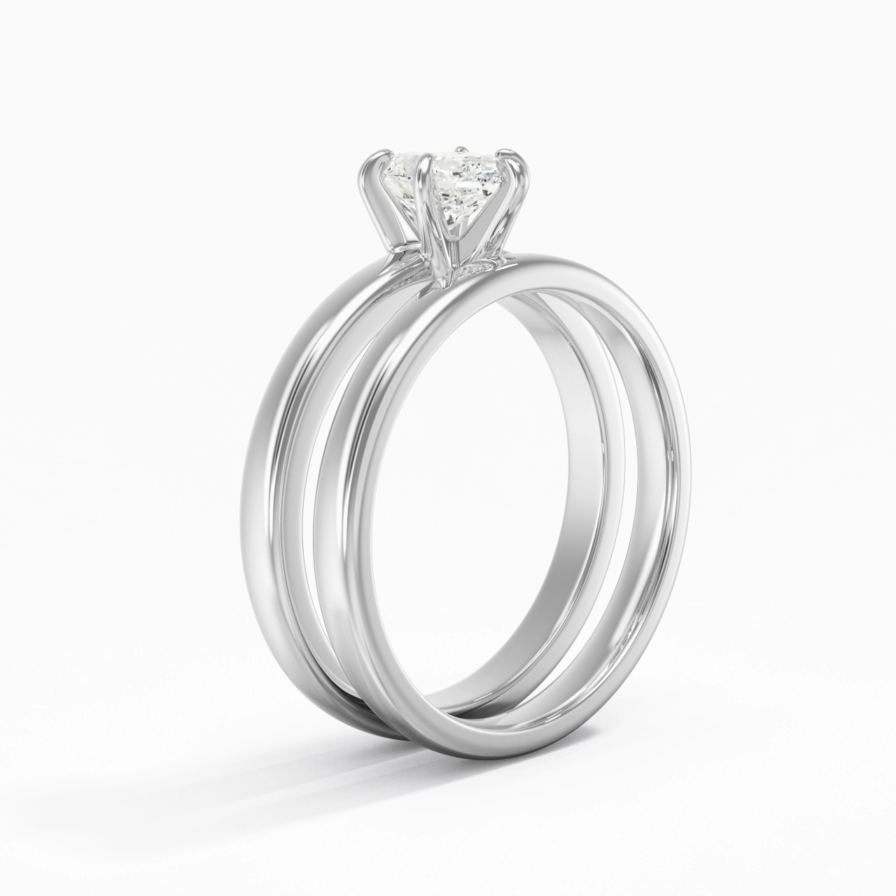 Plated Simple Bridal Set