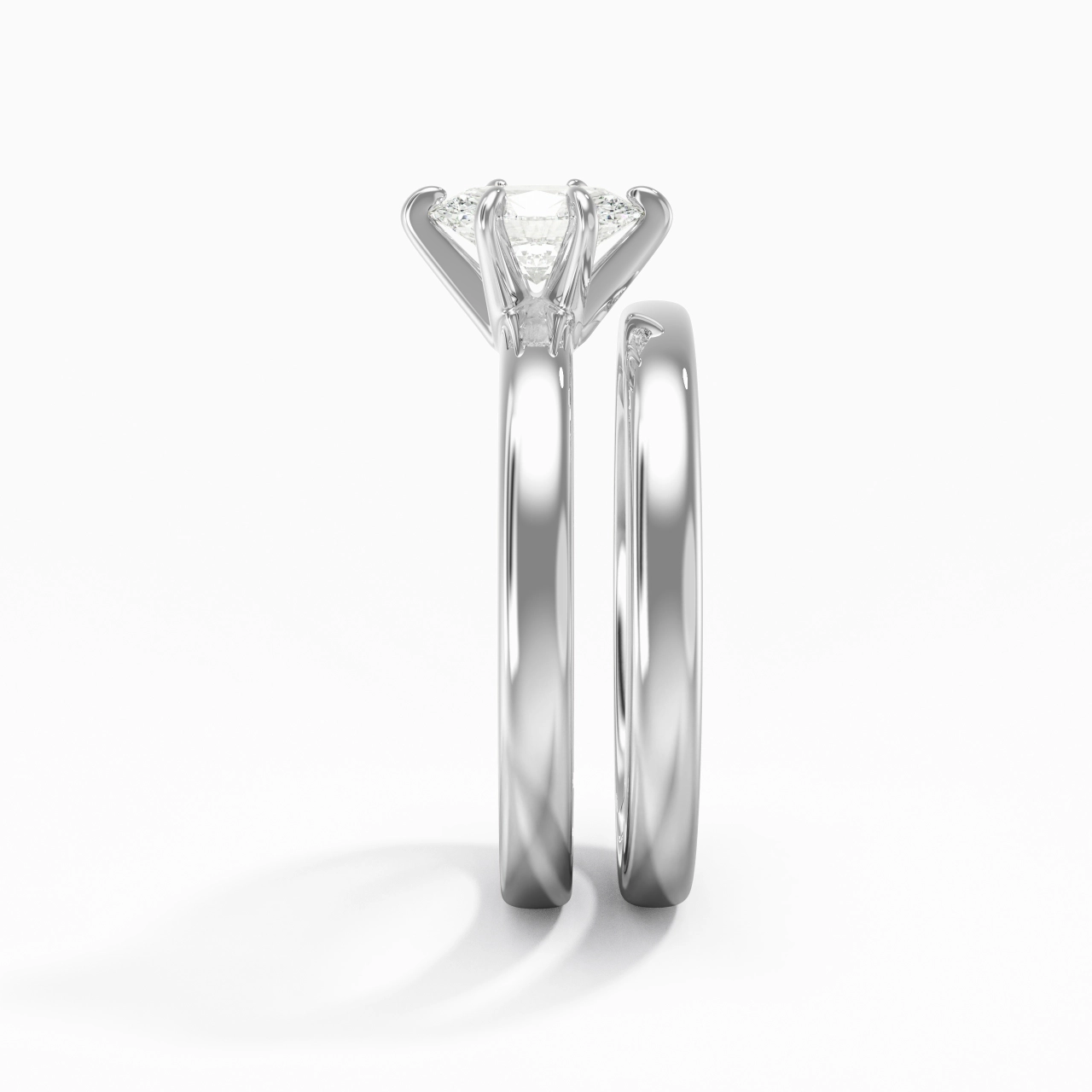 Plated Simple Bridal Set