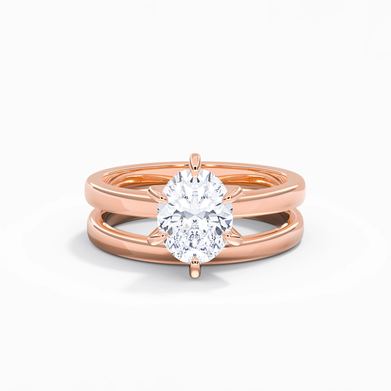 Plated Simple Bridal Set
