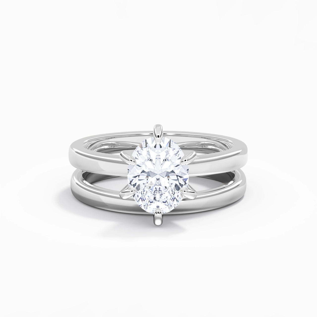 Plated Simple Bridal Set