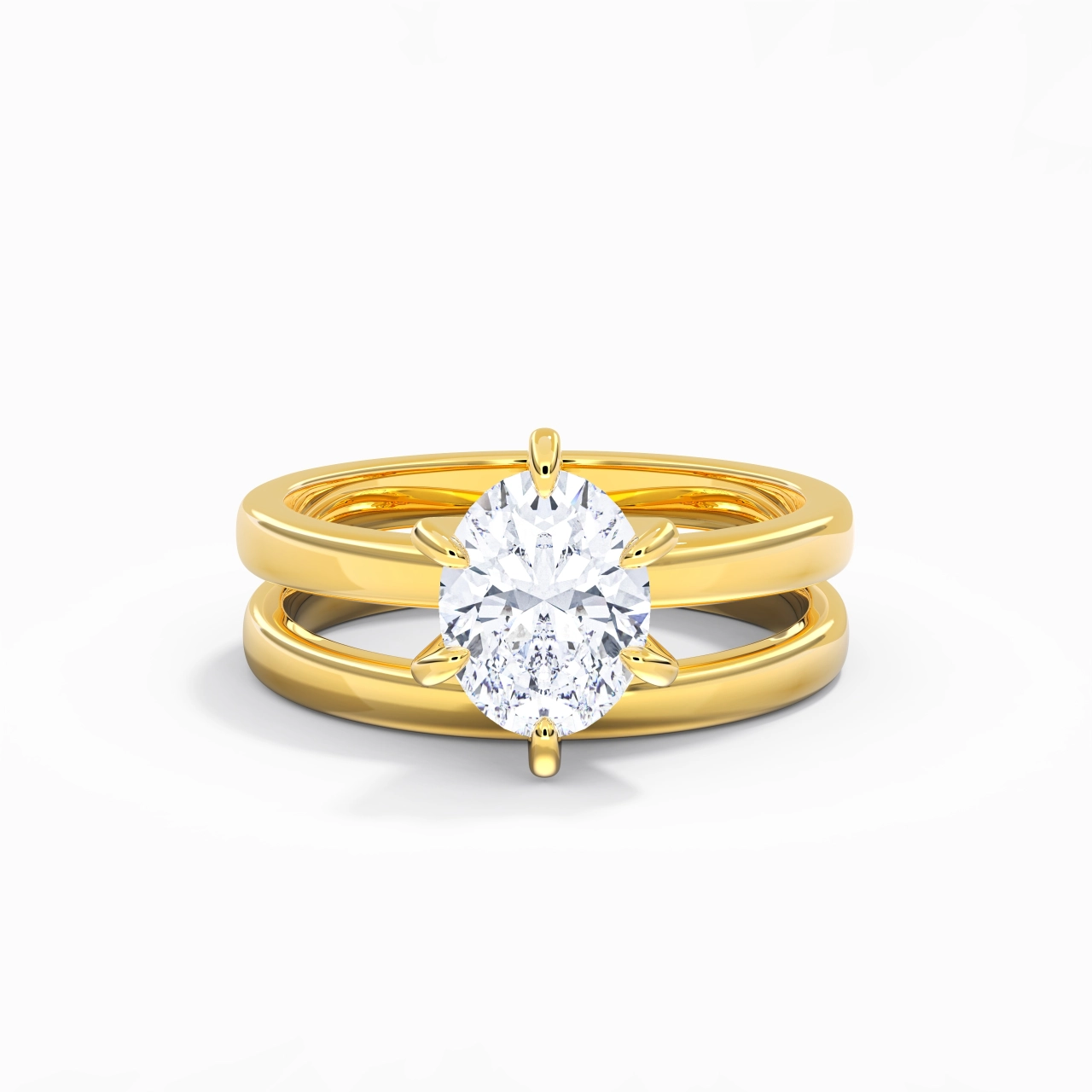 Plated Simple Bridal Set
