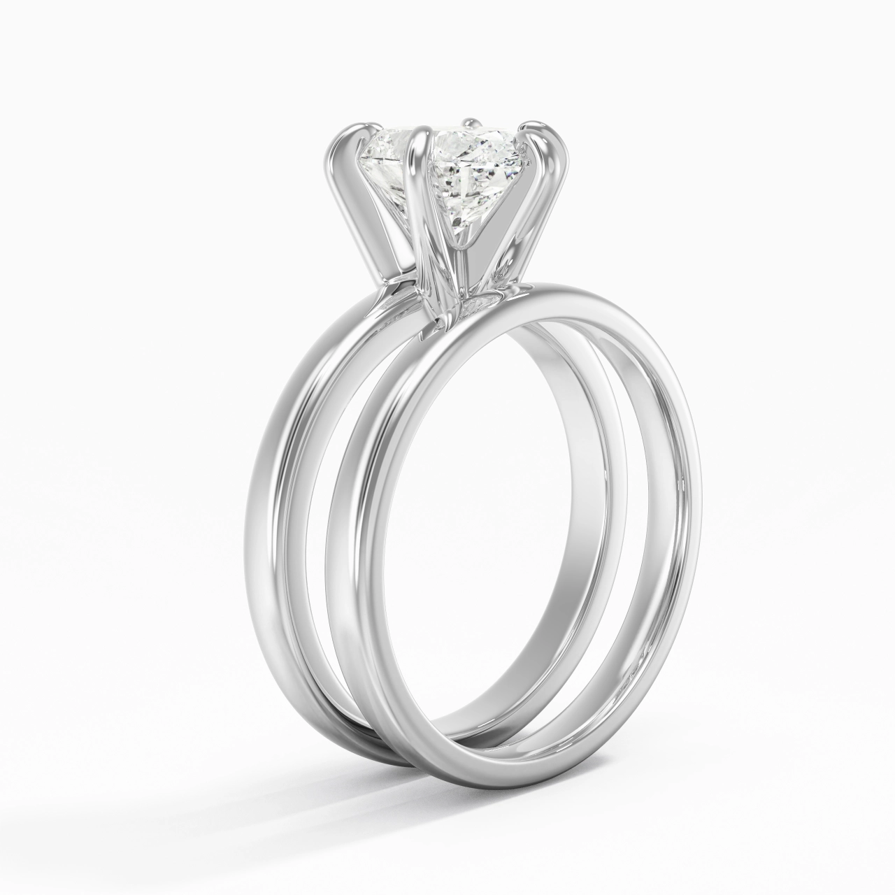 Plated Simple Bridal Set