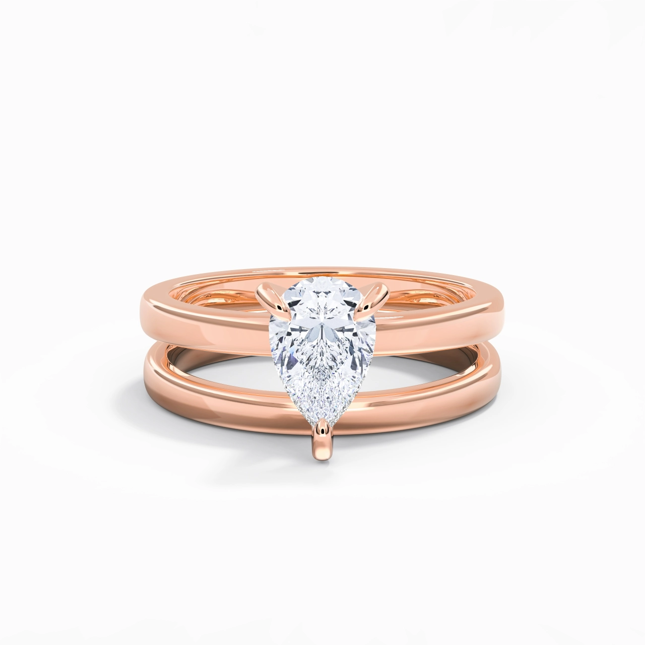 Plated Simple Bridal Set