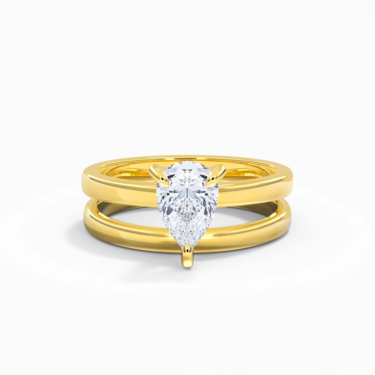Plated Simple Bridal Set