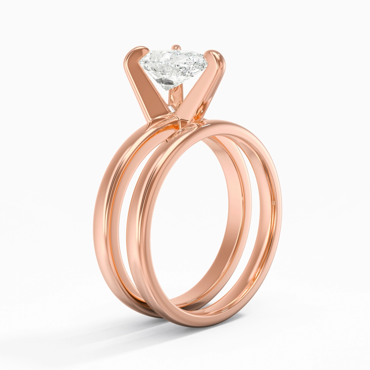 Plated Simple Bridal Set