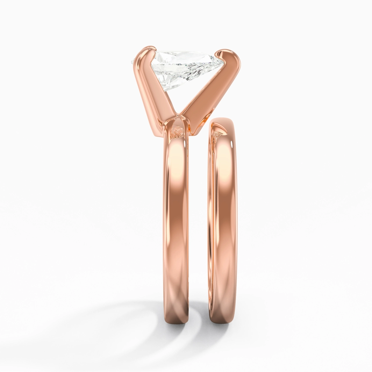 Plated Simple Bridal Set