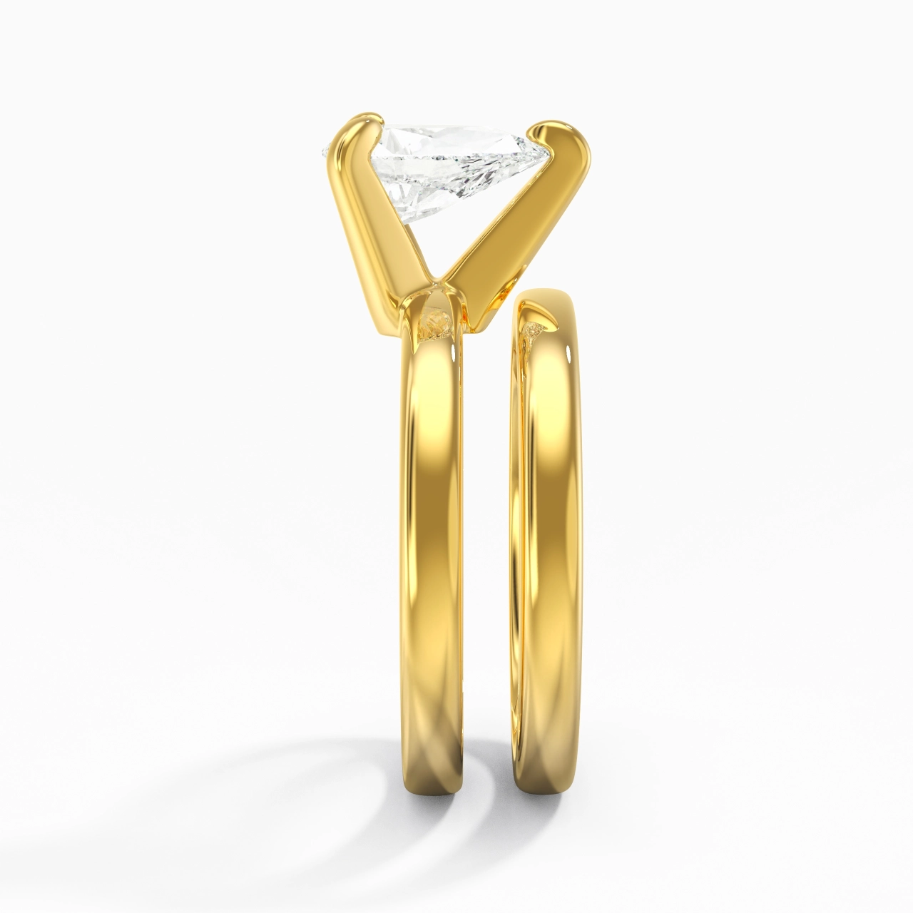 Plated Simple Bridal Set