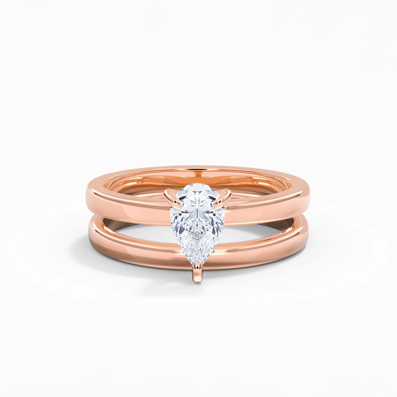 Plated Simple Bridal Set
