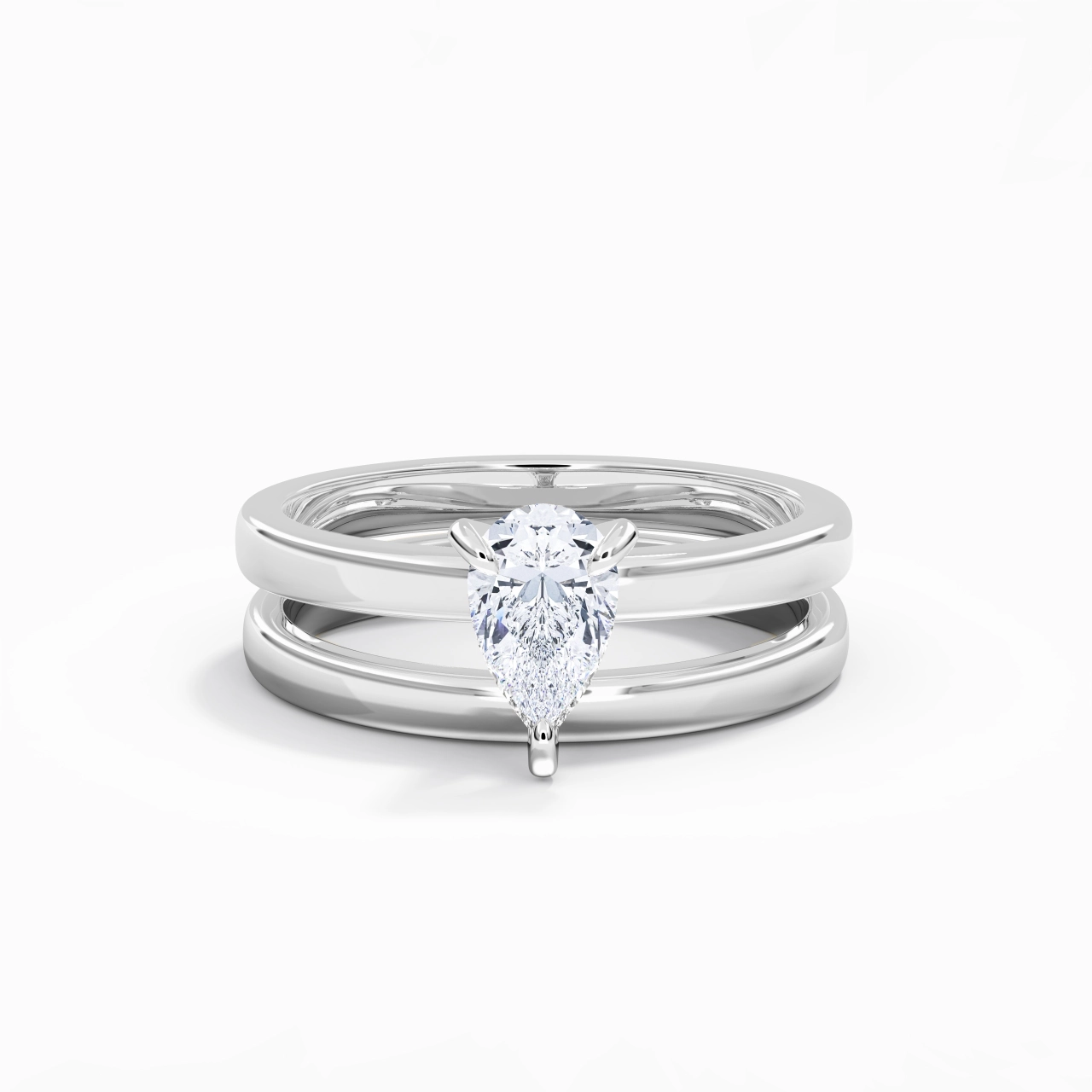 Plated Simple Bridal Set