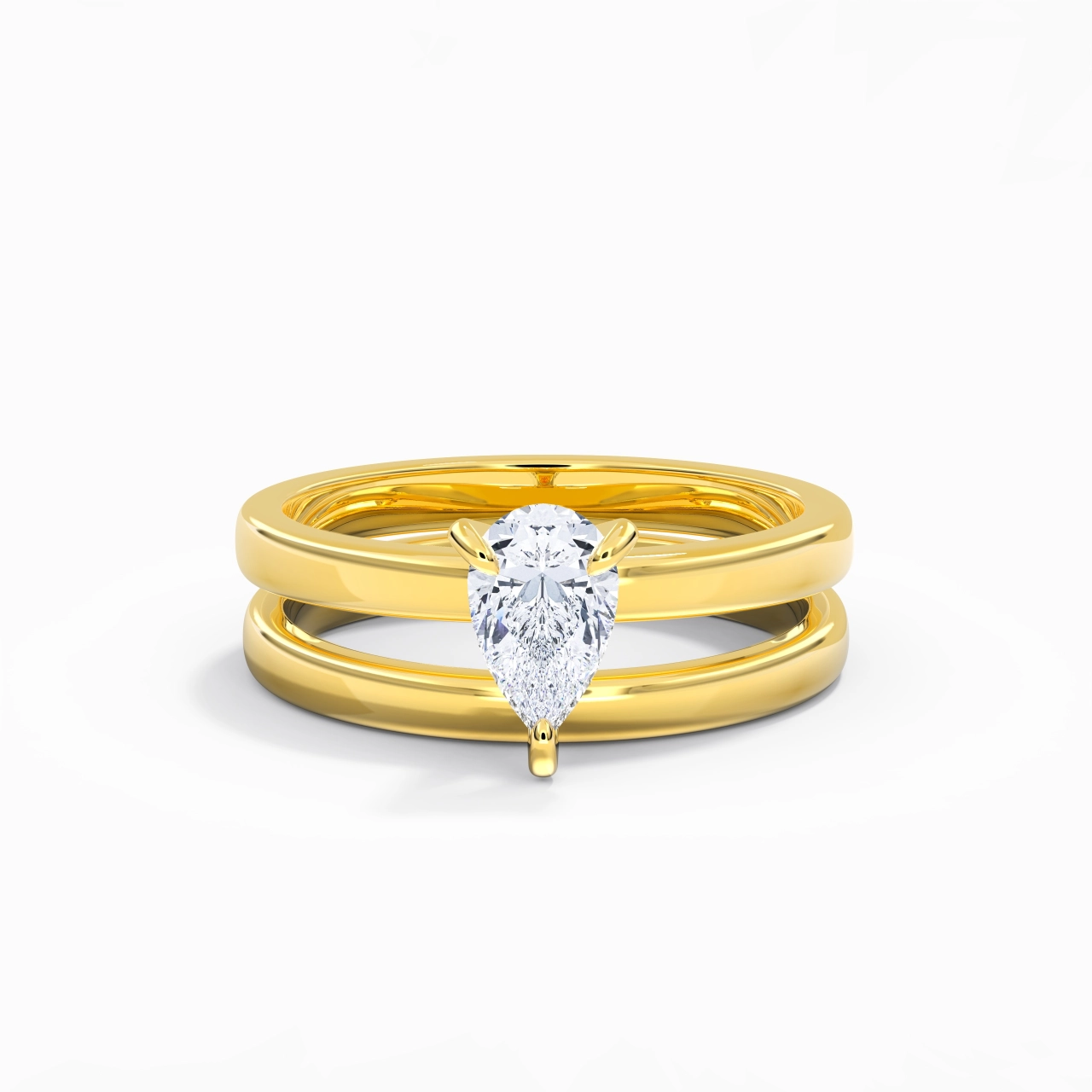 Plated Simple Bridal Set