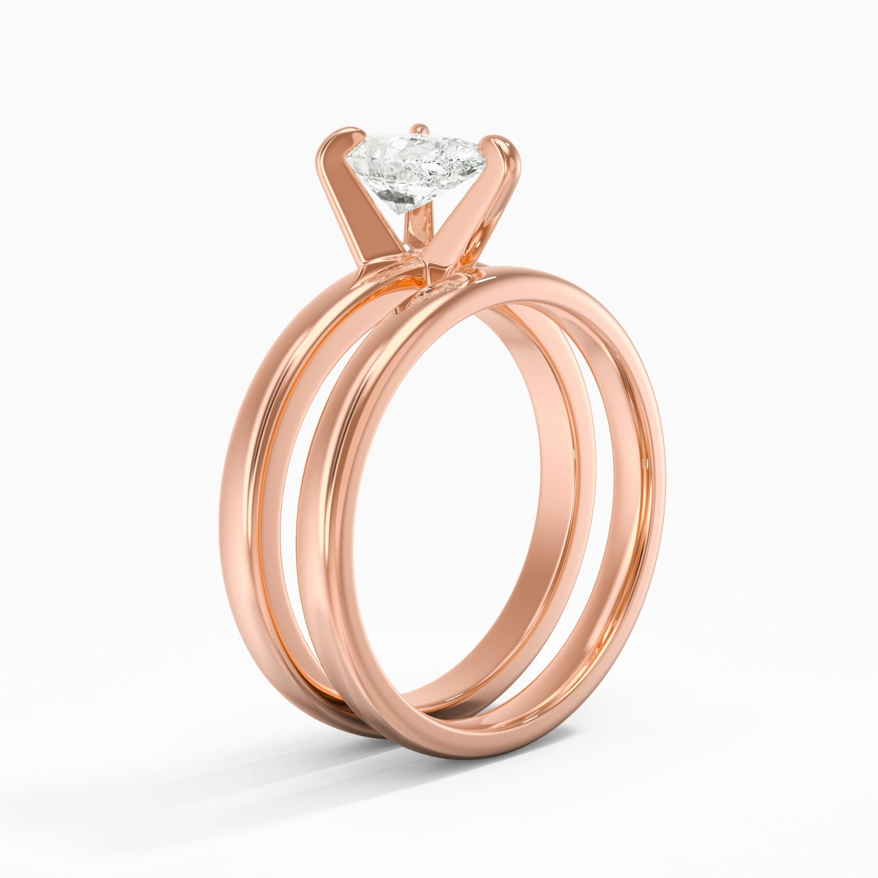 Plated Simple Bridal Set