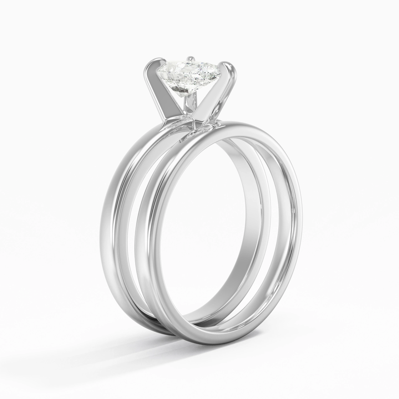 Plated Simple Bridal Set