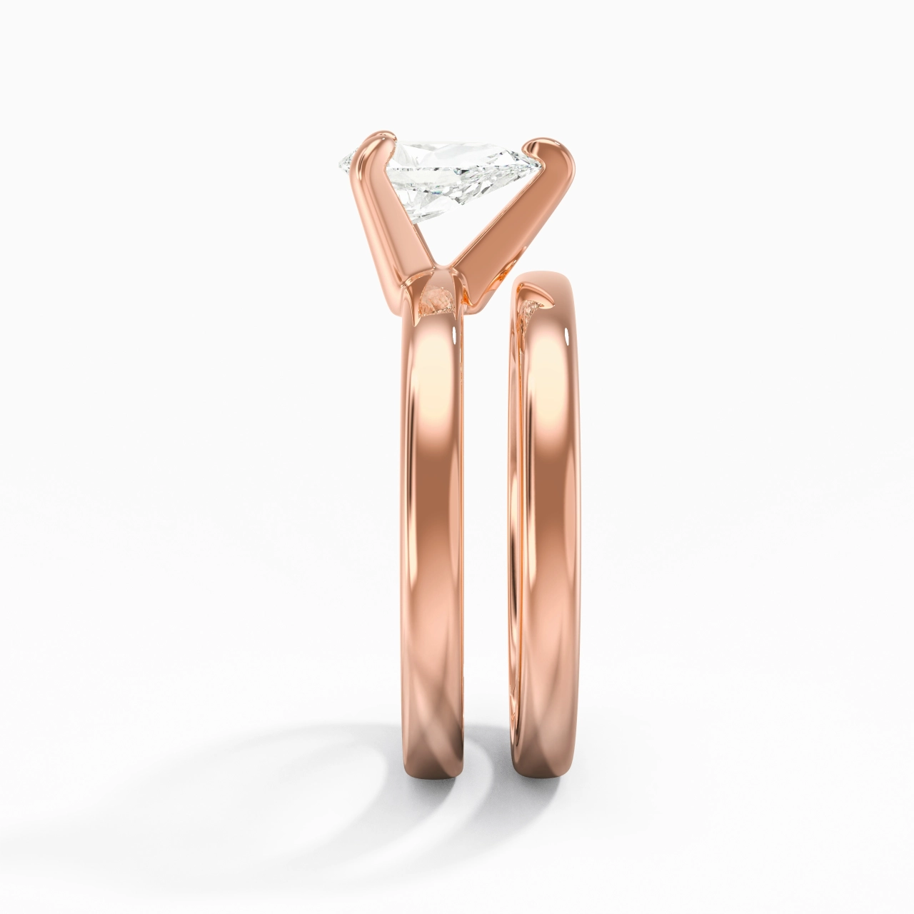 Plated Simple Bridal Set