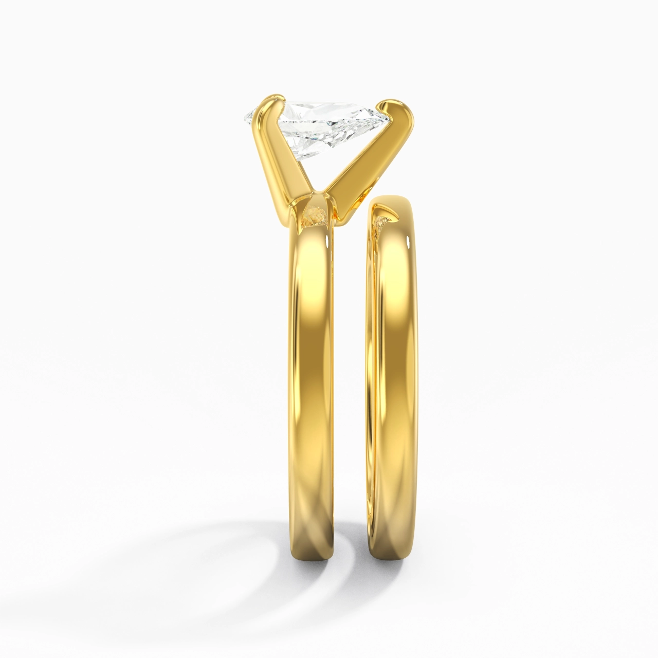 Plated Simple Bridal Set