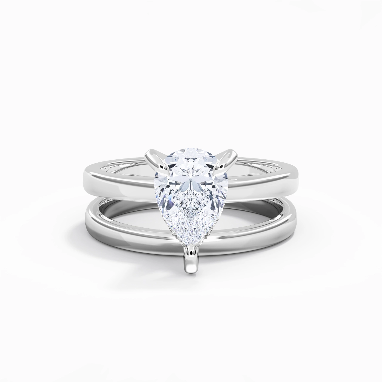 Plated Simple Bridal Set
