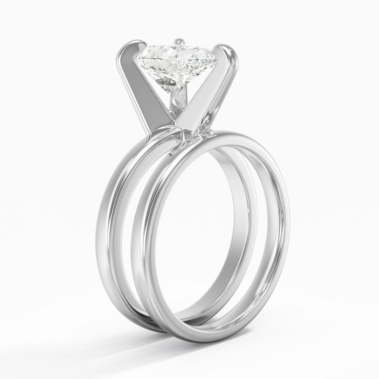 Plated Simple Bridal Set