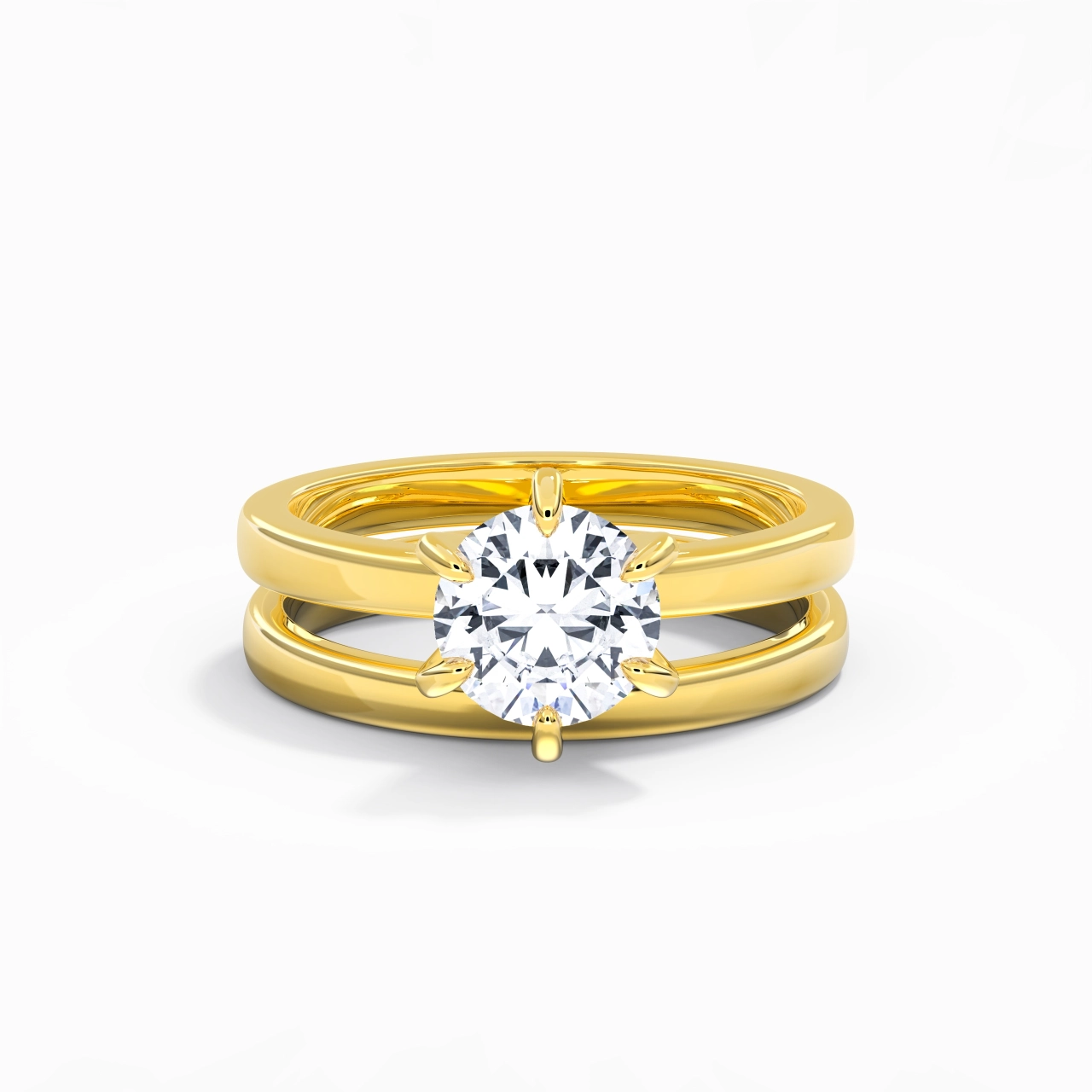 Plated Simple Bridal Set