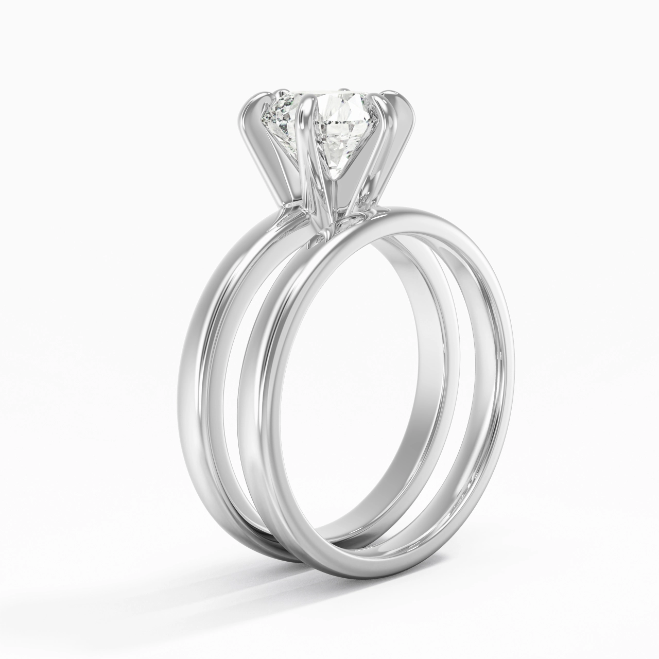 Plated Simple Bridal Set
