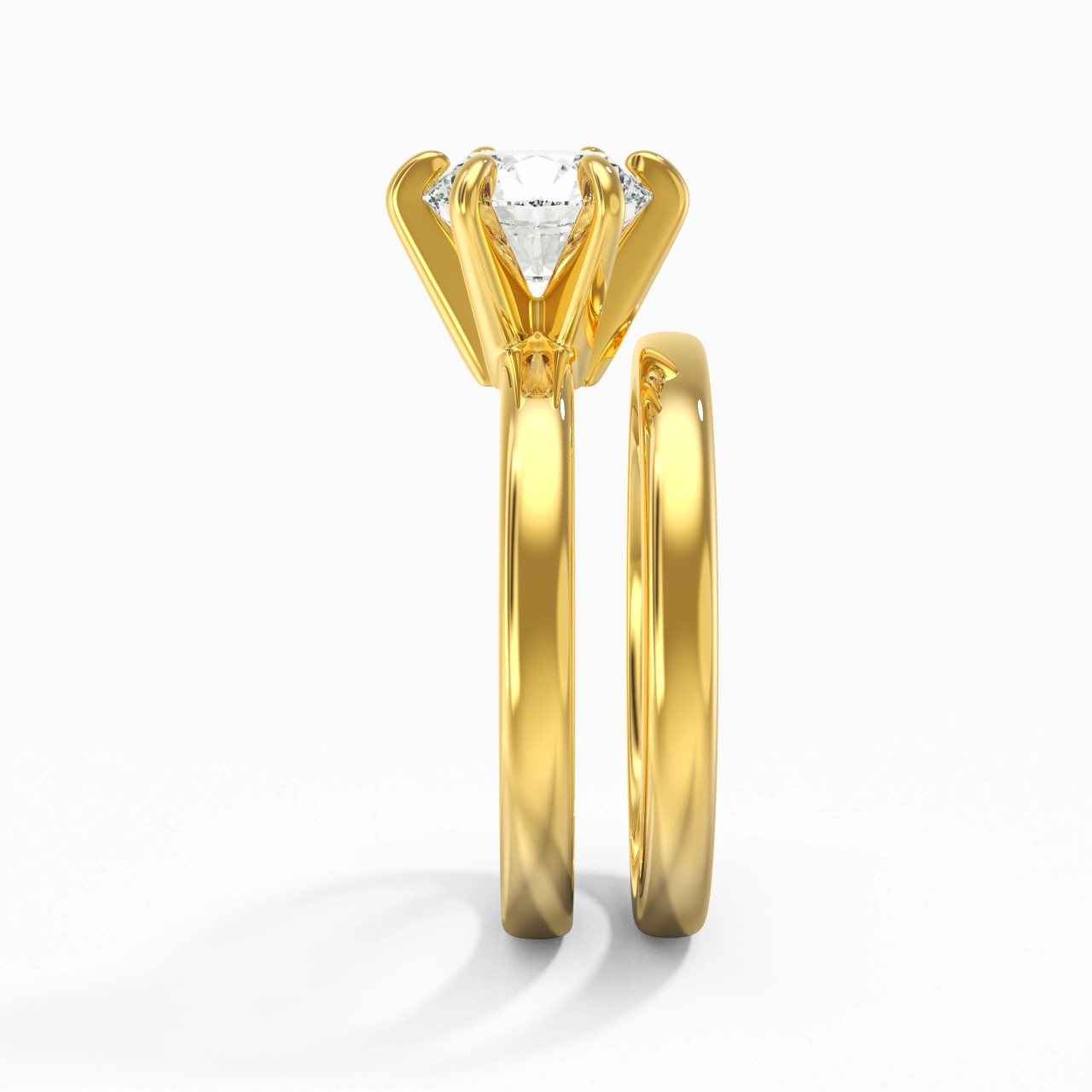 Plated Simple Bridal Set
