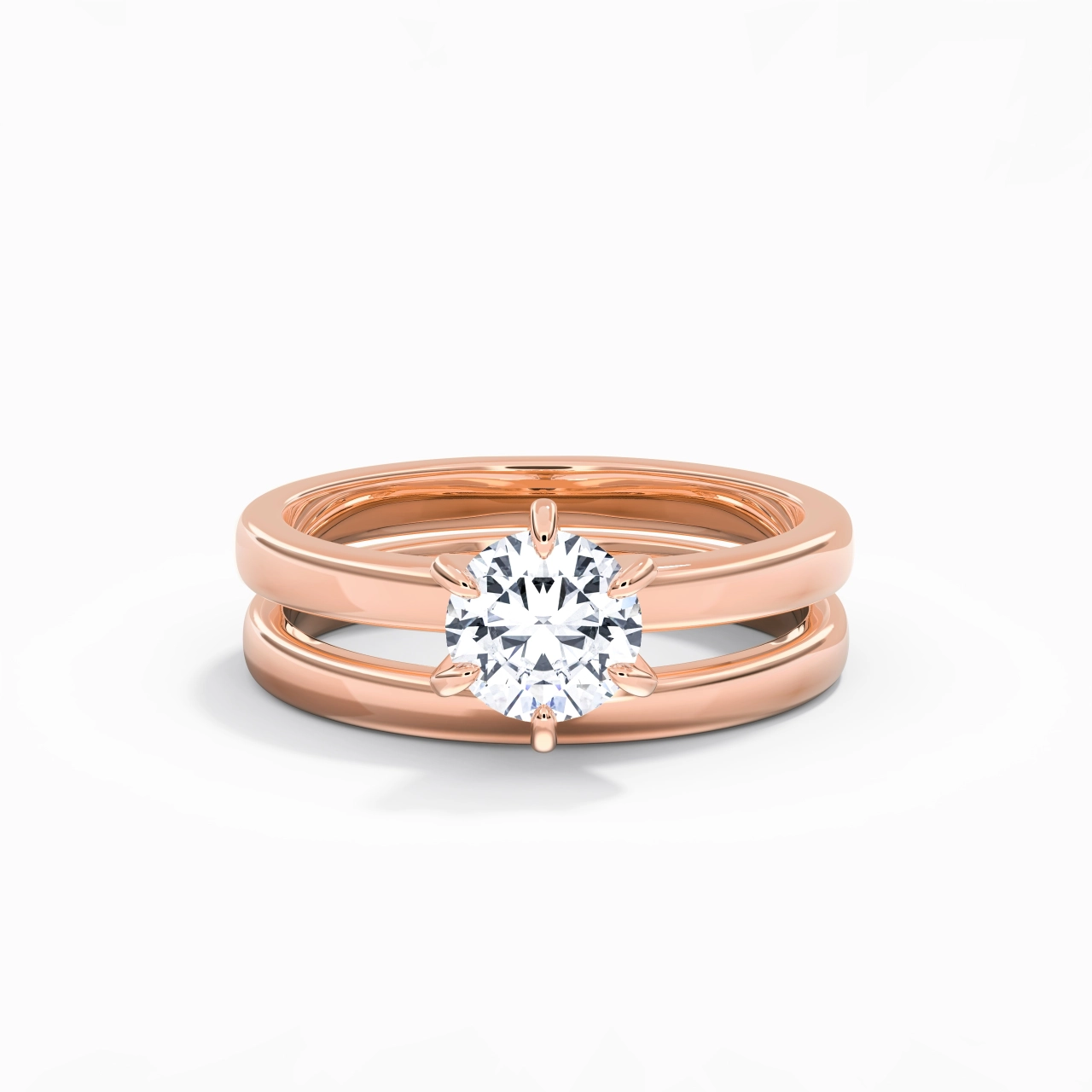 Plated Simple Bridal Set