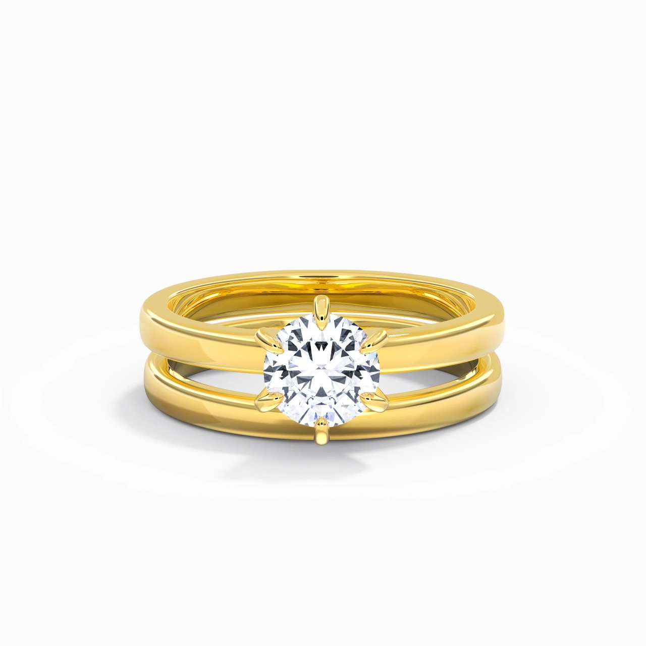 Plated Simple Bridal Set