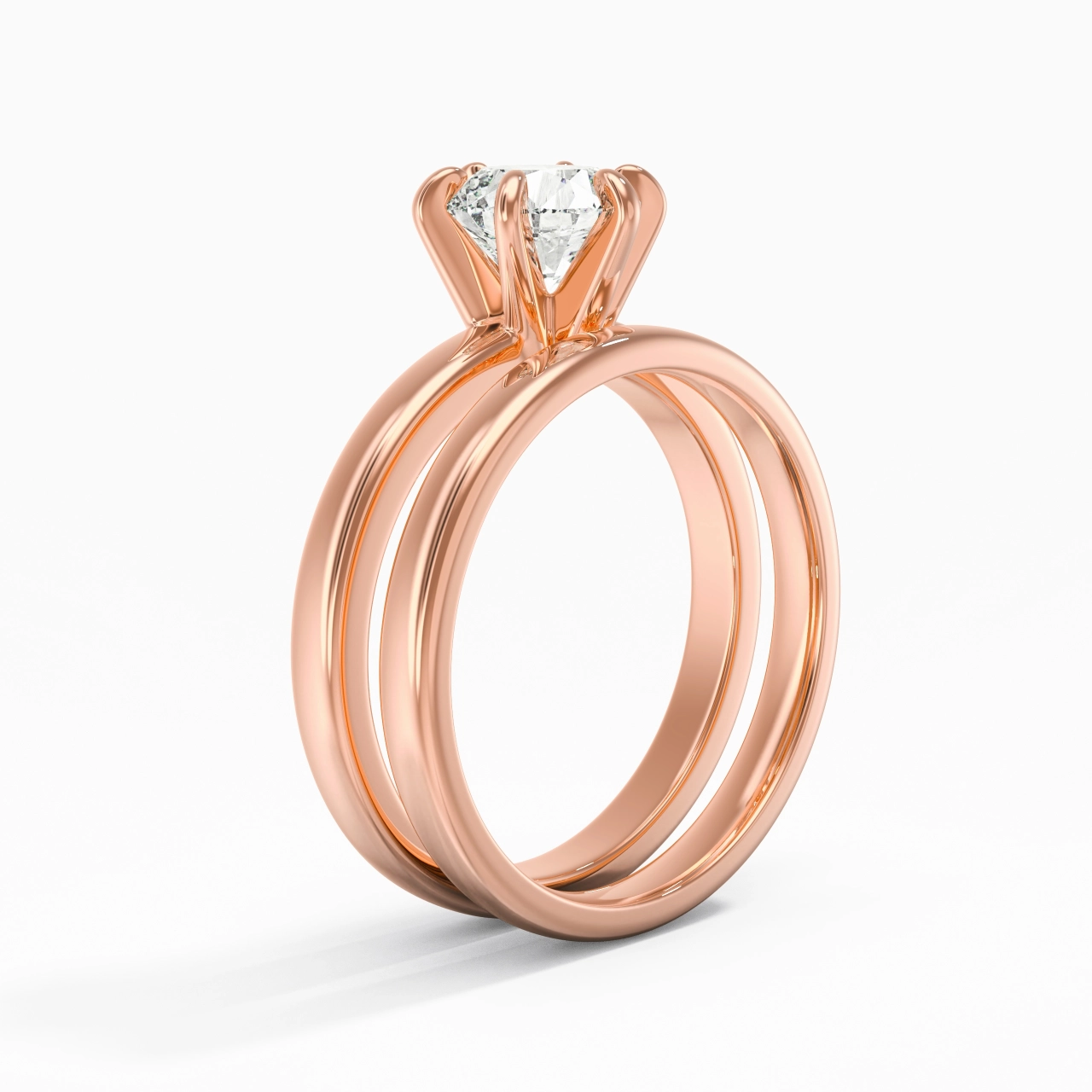 Plated Simple Bridal Set