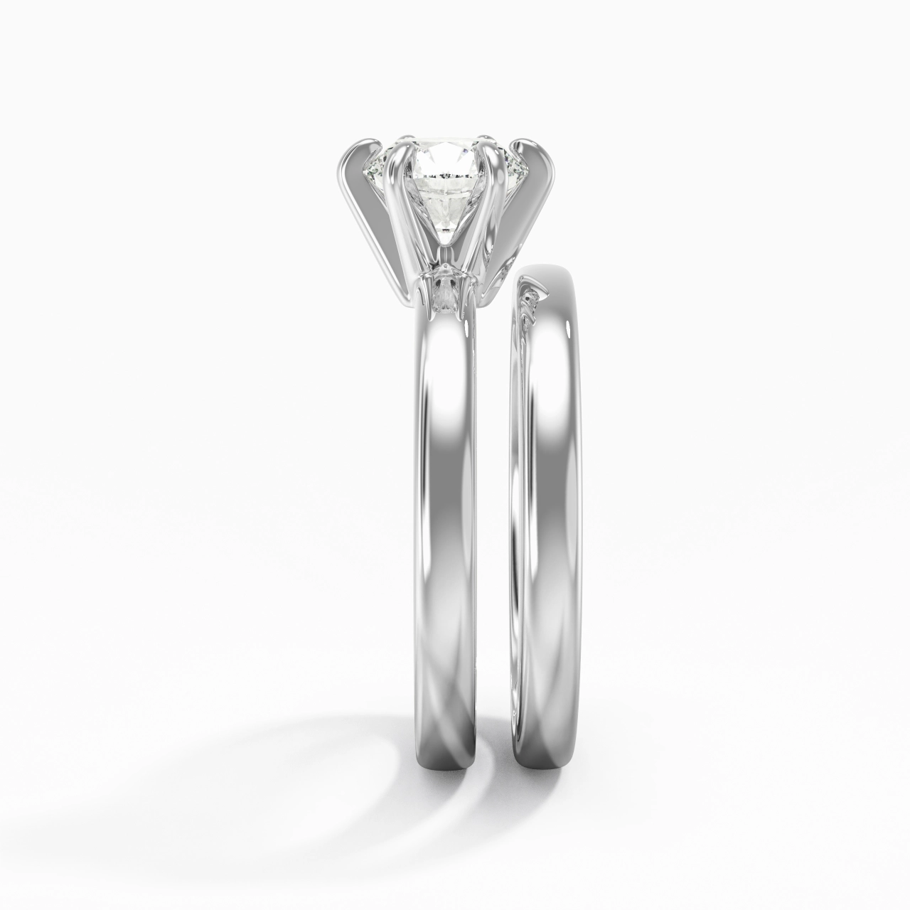 Plated Simple Bridal Set