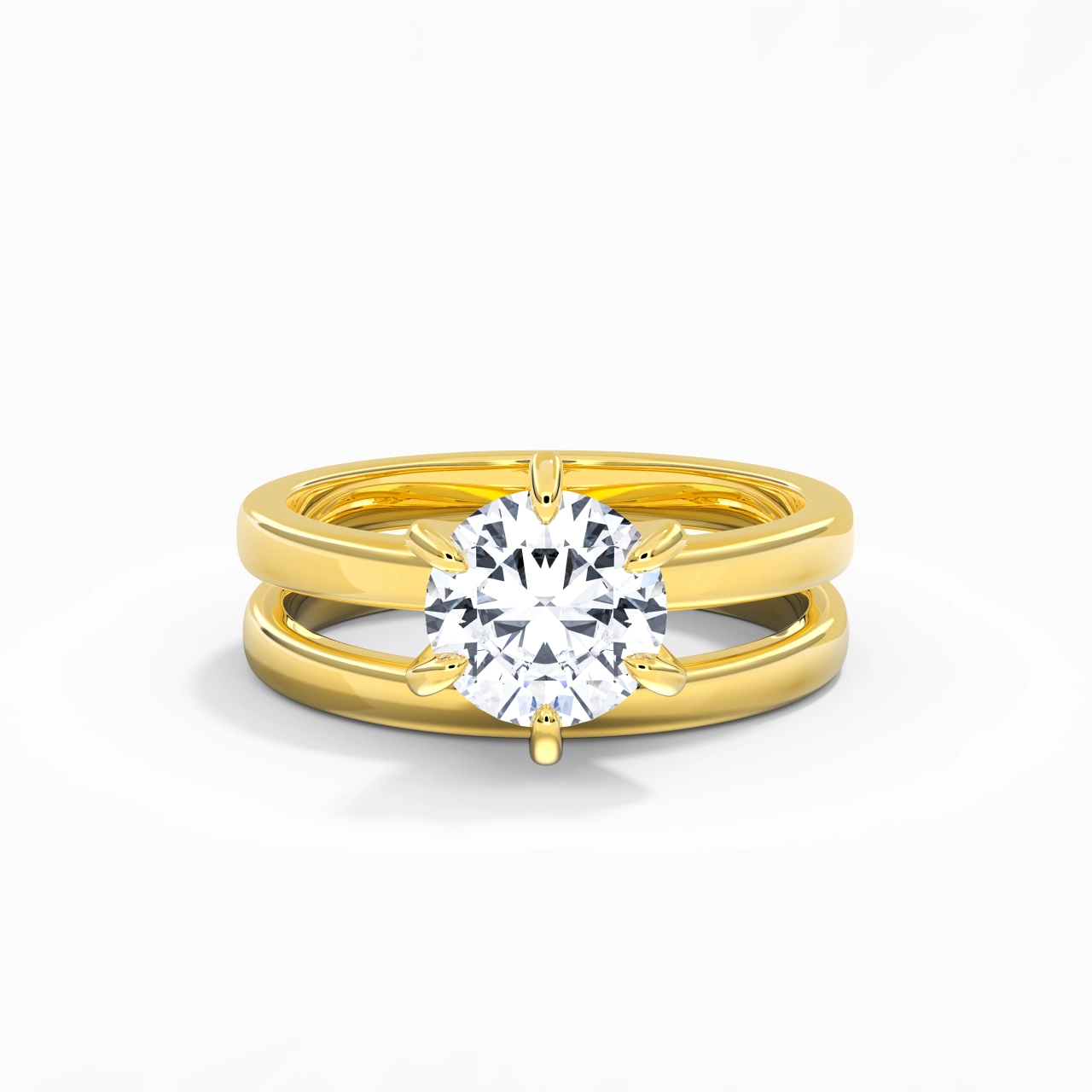 Plated Simple Bridal Set