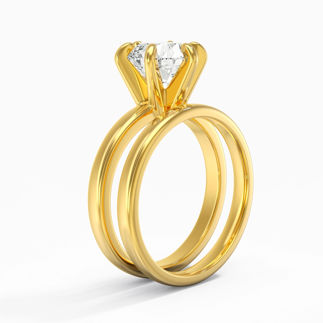 Plated Simple Bridal Set
