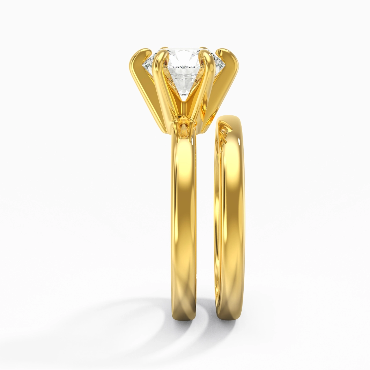 Plated Simple Bridal Set