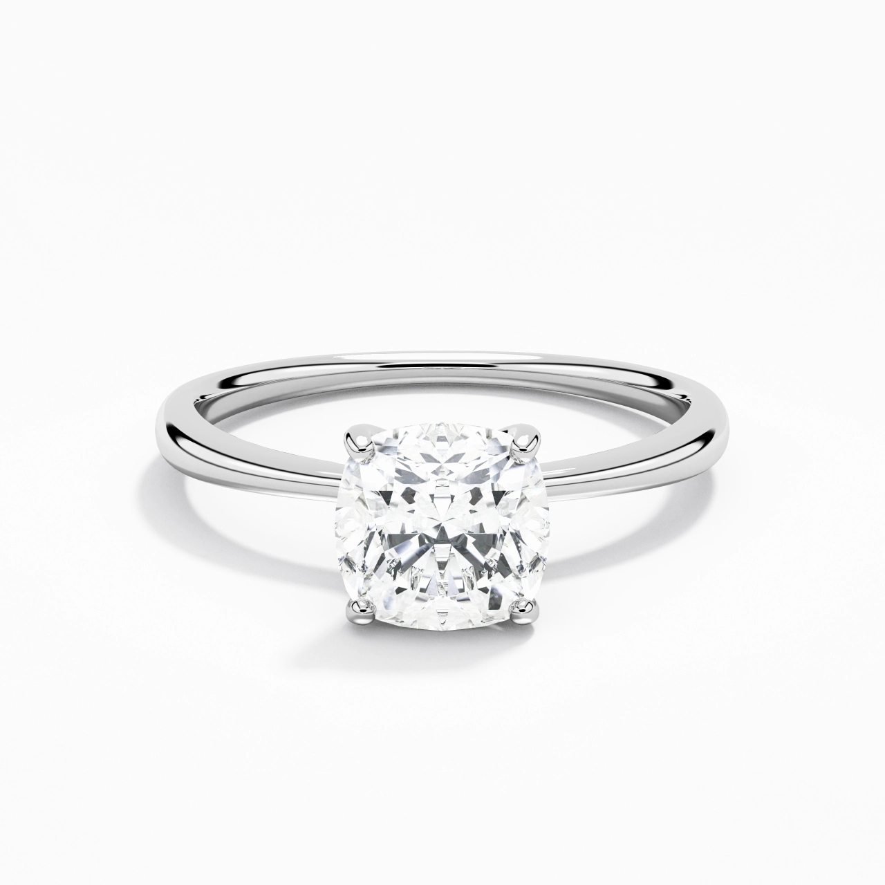 Classic Cushion Cut Engagement Ring