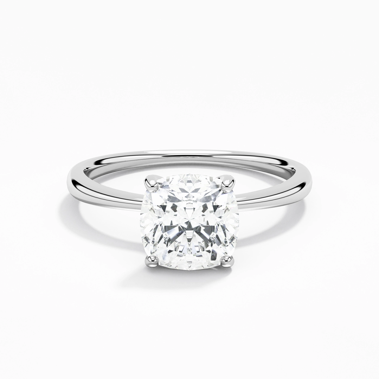 Classic Cushion Cut Engagement Ring