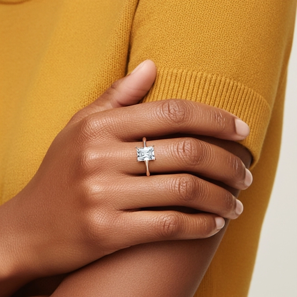 Classic Radiant Cut Engagement Ring