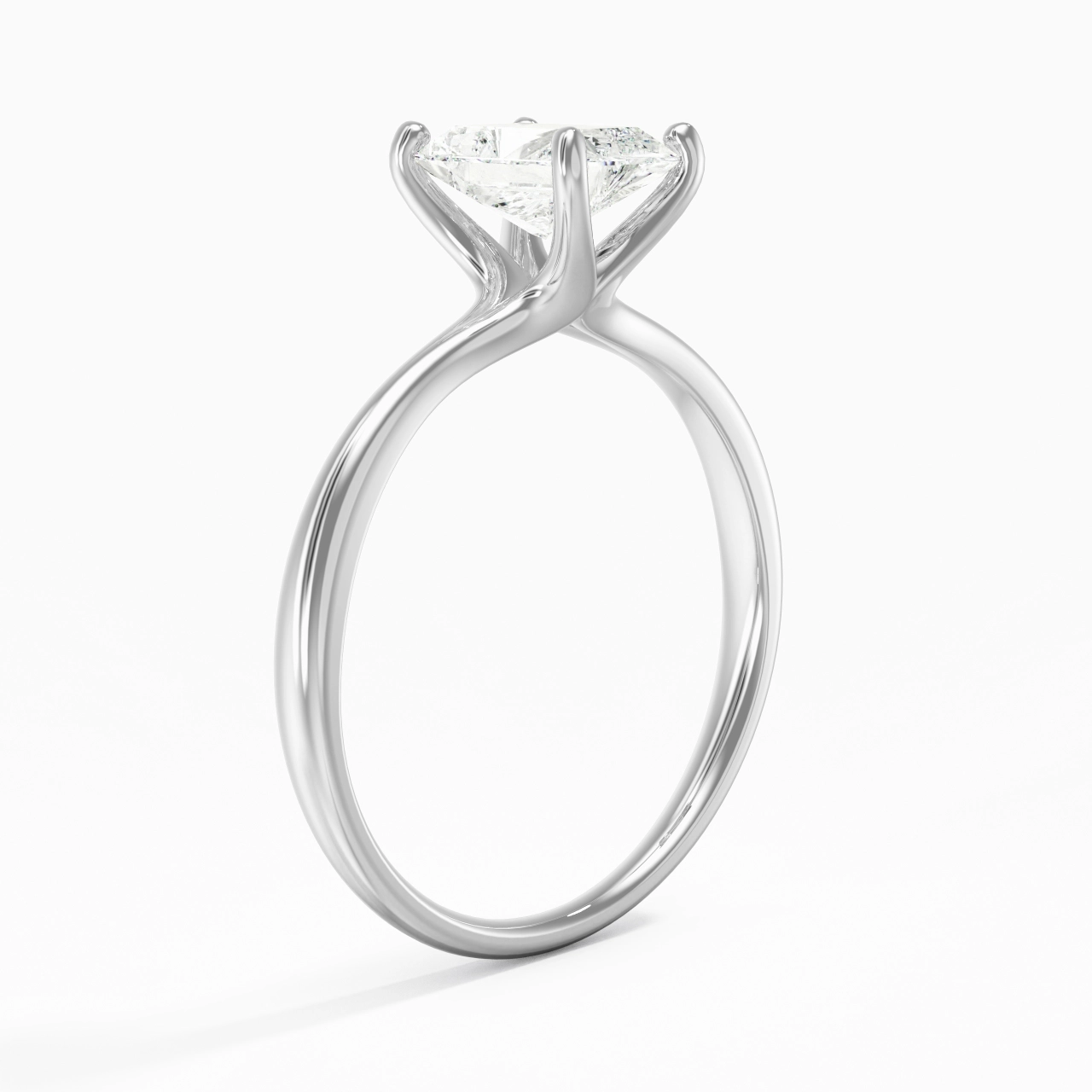 Classic Radiant Cut Engagement Ring