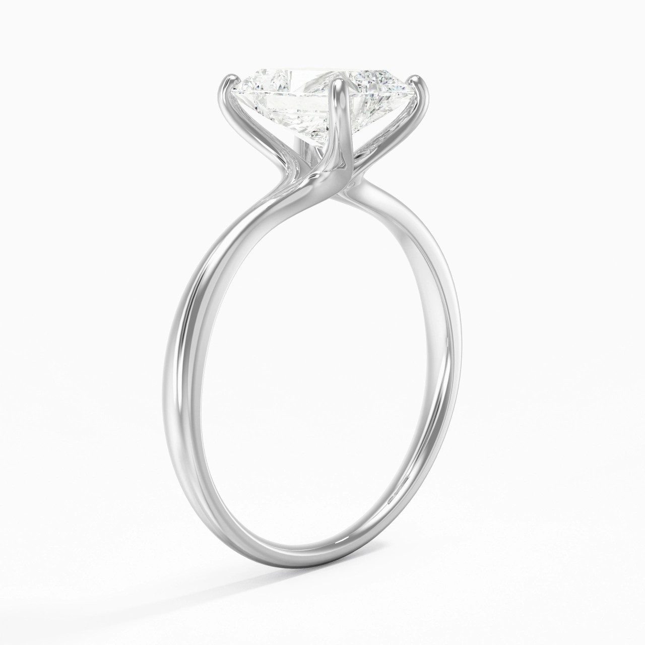 Classic Radiant Cut Engagement Ring