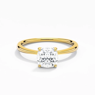 Classic Cushion Cut Engagement Ring