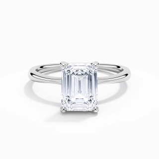 Classic Emerald Cut Engagement Ring