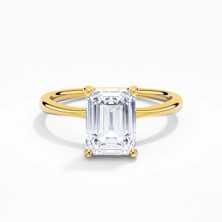 Classic Emerald Cut Engagement Ring