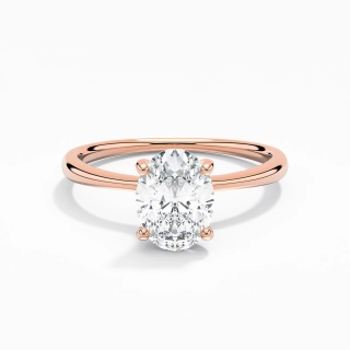 Classic Oval Cut Engagement Ring