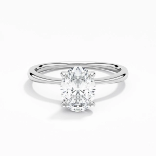 Classic Oval Cut Engagement Ring