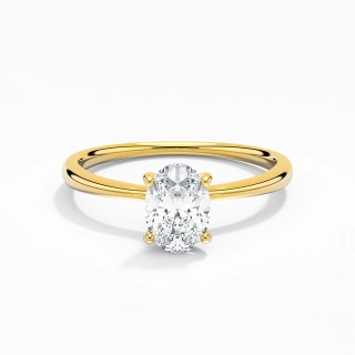 Classic Oval Cut Engagement Ring