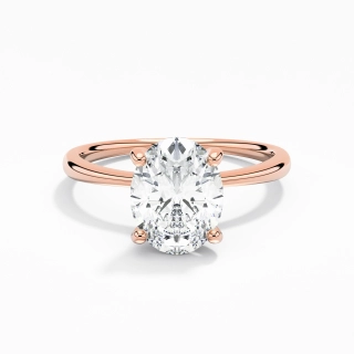 Classic Oval Cut Engagement Ring