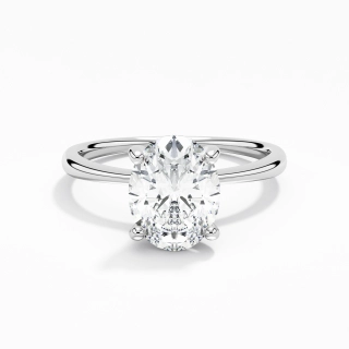 Classic Oval Cut Engagement Ring