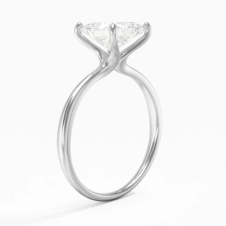 Classic Princess Cut Engagement Ring